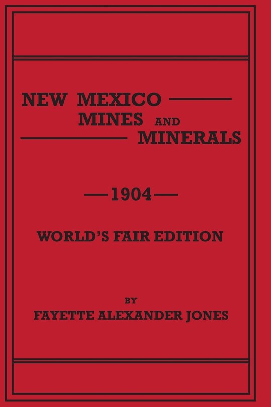 Front cover_New Mexico Mines and Minerals