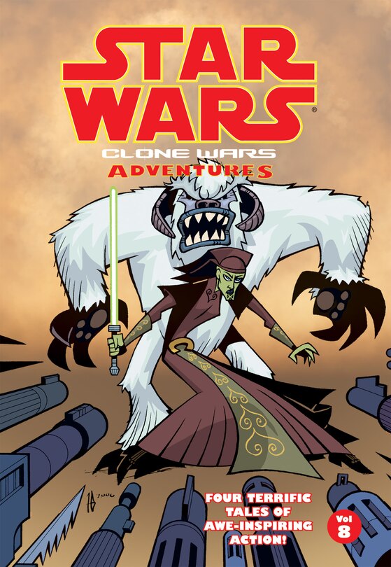 Couverture_Clone Wars Adventures Vol. 8