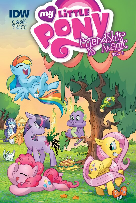 Couverture_My Little Pony: Friendship Is Magic: Vol. 4