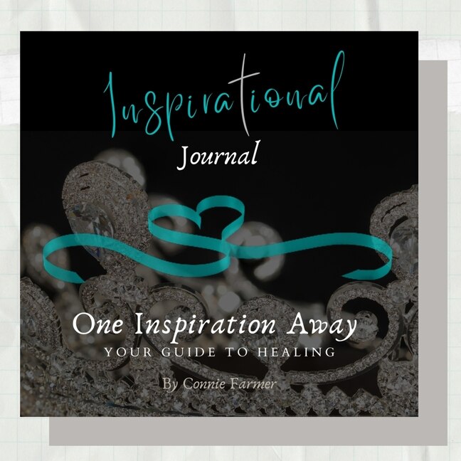 Front cover_Inspirational Journal -One Inspiration Away, Your Guide to Healing