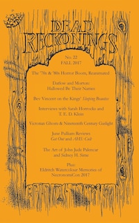 Front cover_Dead Reckonings No. 22 (Fall 2017)
