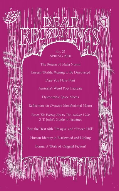 Front cover_Dead Reckonings No. 27 (Spring 2020)