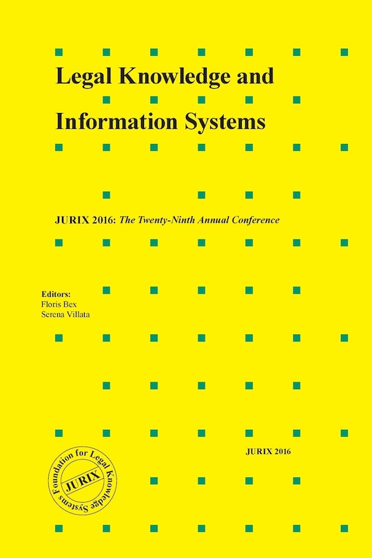 Front cover_Legal Knowledge and Information Systems