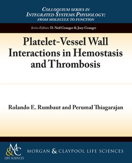 Couverture_Platelet-Vessel Wall Interactions in Hemostasis and Thrombosis