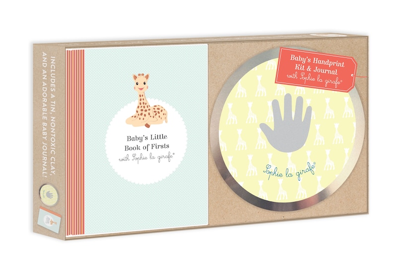 Couverture_Baby's Handprint Kit and Journal with Sophie la girafe®