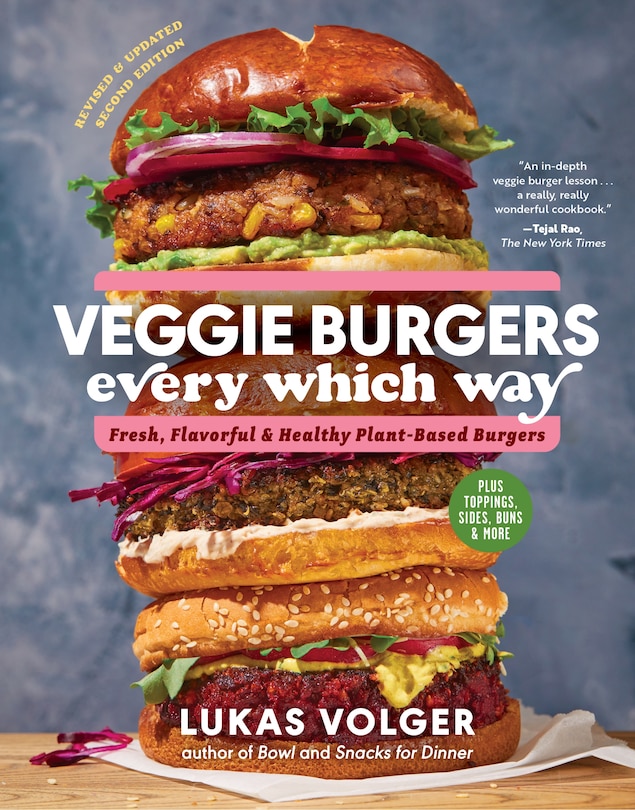 Couverture_Veggie Burgers Every Which Way, Second Edition