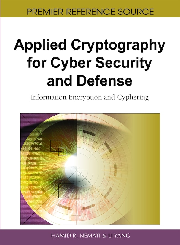 Front cover_Applied Cryptography for Cyber Security and Defense