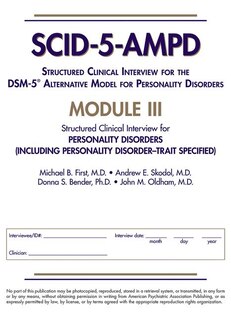 Front cover_Structured Clinical Interview for the DSM-5 Alternative Model for Personality Disorders (SCID-5-AMPD) Module III