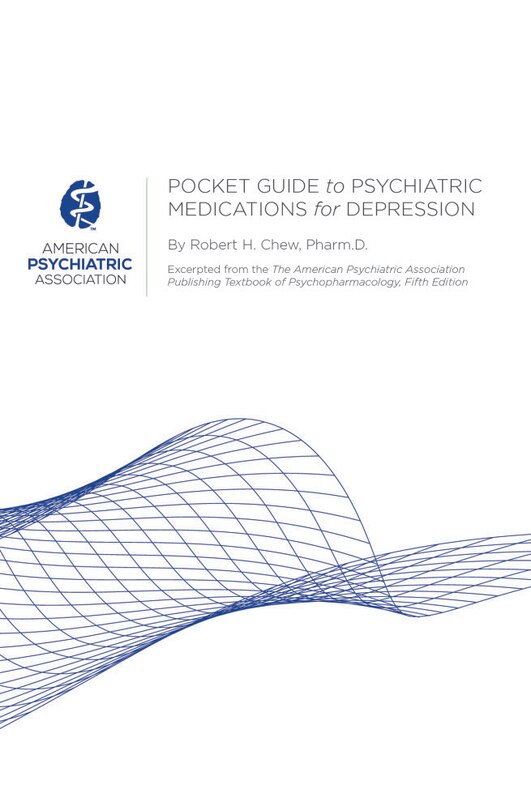 Front cover_Pocket Guide To Psychiatric Medications For Depression