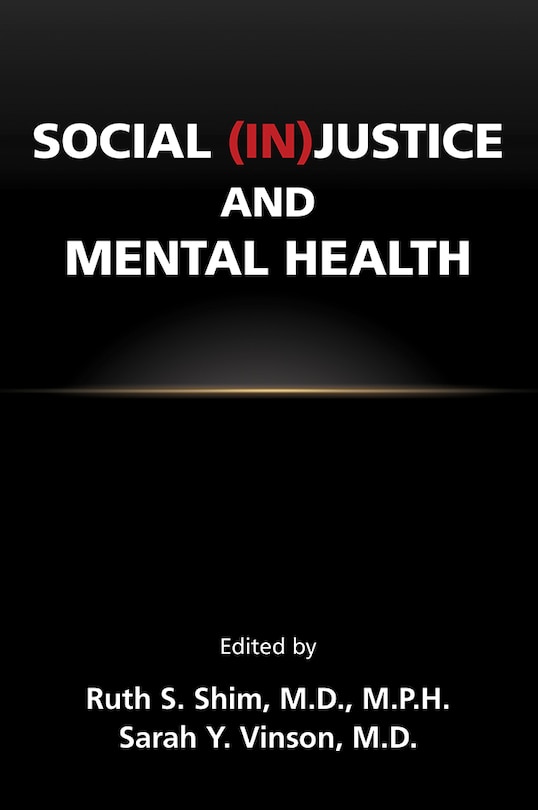 Couverture_Social (in)justice And Mental Health