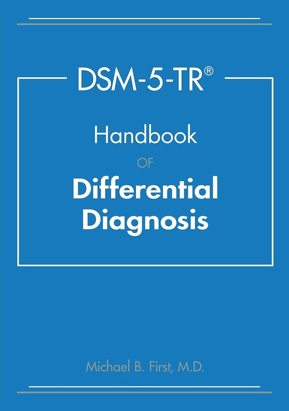 Front cover_DSM-5-TR Handbook of Differential Diagnosis