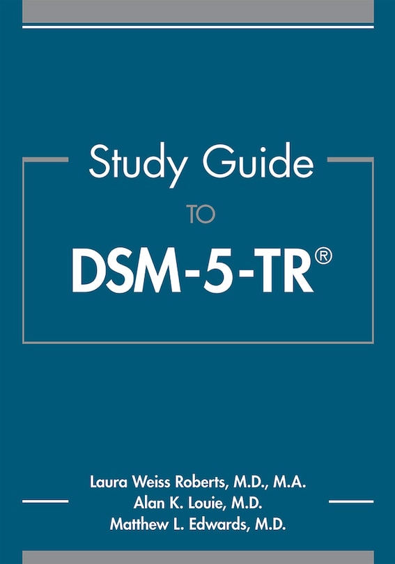 Front cover_Study Guide to DSM-5-Tr