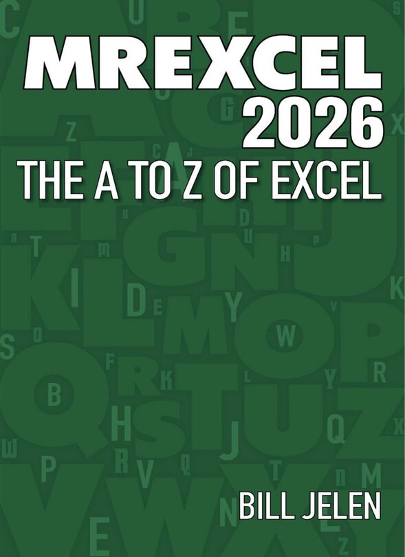 Front cover_MrExcel 2026