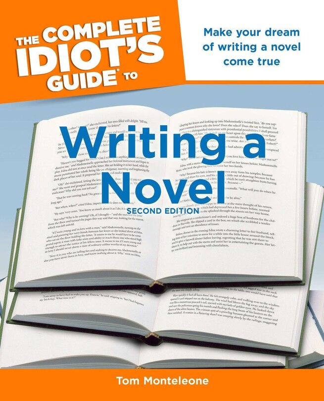 Front cover_The Complete Idiot's Guide To Writing A Novel, 2nd Edition