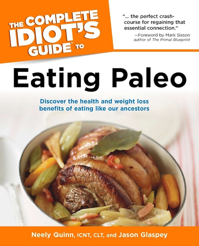 Couverture_The Complete Idiot's Guide To Eating Paleo