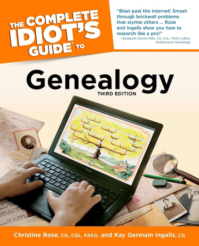 Front cover_The Complete Idiot's Guide To Genealogy, 3rd Edition