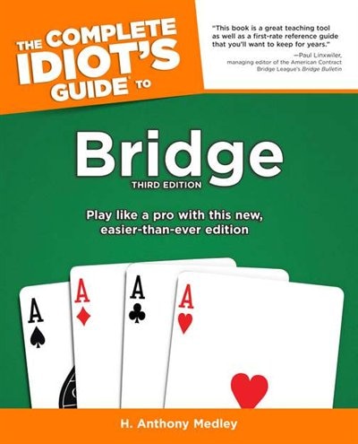 Front cover_The Complete Idiot's Guide To Bridge, 3e