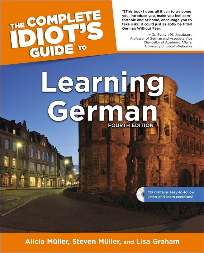 Couverture_The Complete Idiot's Guide To Learning German, 4e