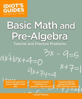 Front cover_Basic Math And Pre-algebra