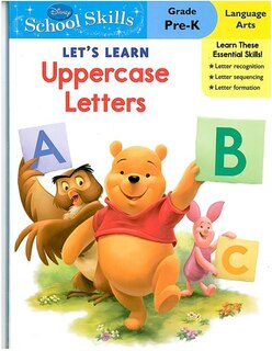 Front cover_Let's Learn Uppercase Letters