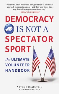 Front cover_Democracy is Not a Spectator Sport