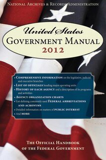 Couverture_United States Government Manual 2012