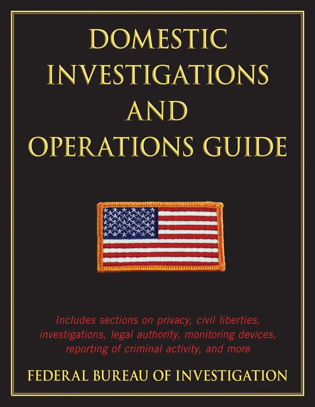 Front cover_Domestic Investigations and Operations Guide