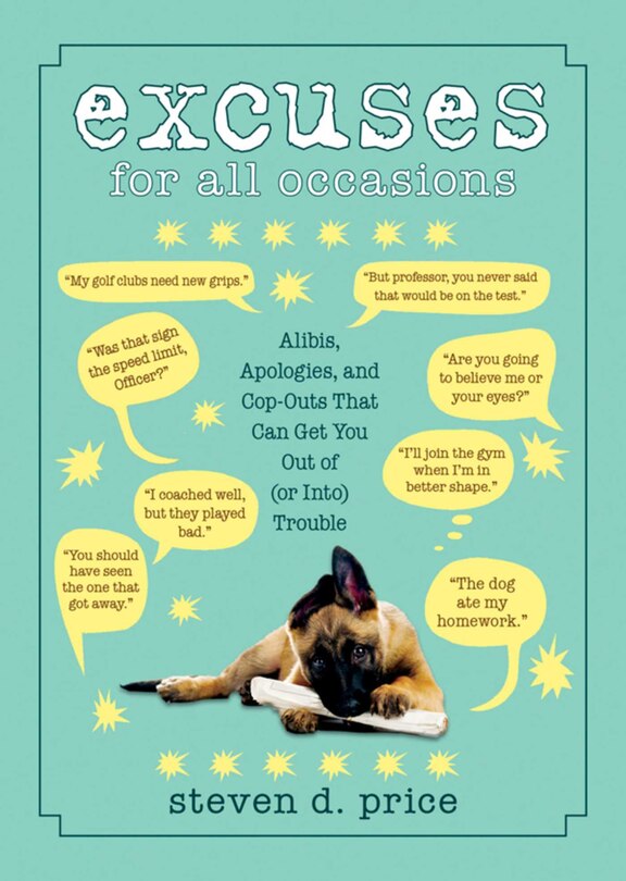Front cover_Excuses for All Occasions