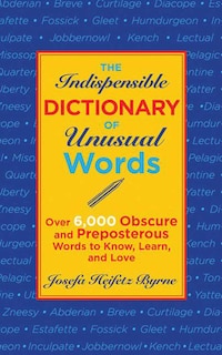 Couverture_The Indispensable Dictionary of Unusual Words