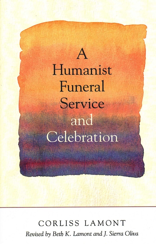 Front cover_Humanist Funeral Service and Celebration