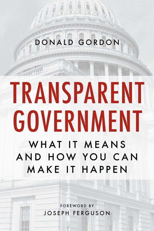 Front cover_Transparent Government