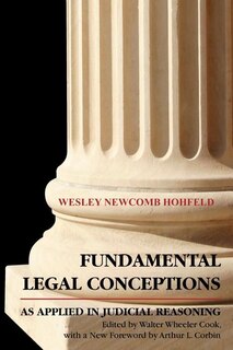 Front cover_Fundamental Legal Conceptions as Applied in Judicial