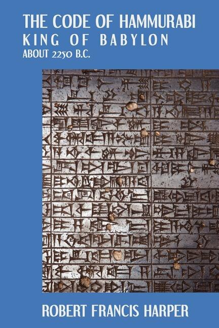 Couverture_The Code of Hammurabi