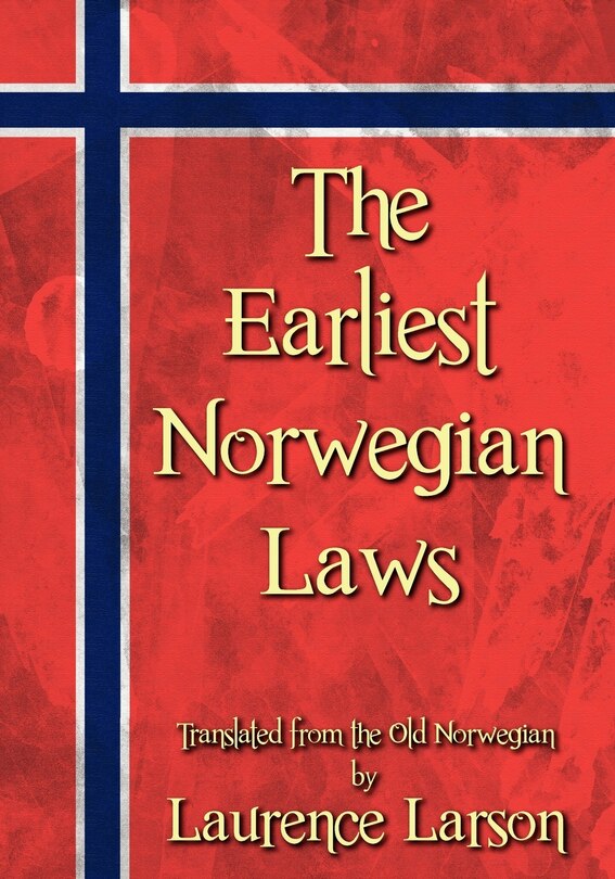 Couverture_The Earliest Norwegian Laws
