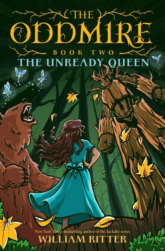 Front cover_The Oddmire, Book 2: The Unready Queen