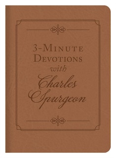 Front cover_3-minute Devotions With Charles Spurgeon