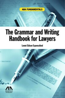 Front cover_The Grammar and Writing Handbook for Lawyers