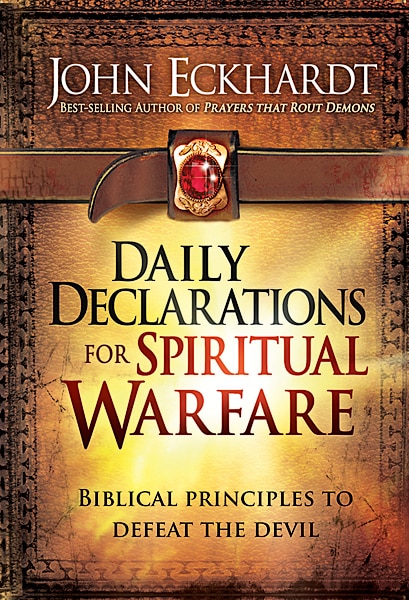 Front cover_Daily Declarations For Spiritual Warfare
