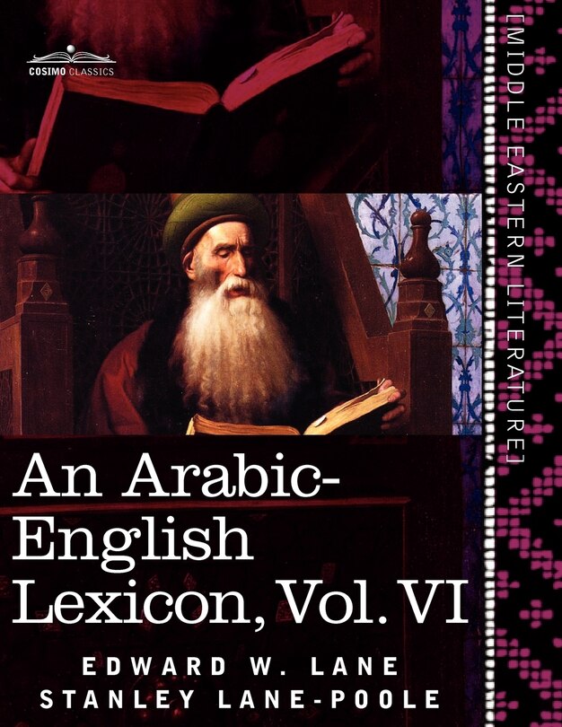 Couverture_An Arabic-English Lexicon (in Eight Volumes), Vol. VI