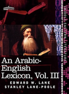 Couverture_An Arabic-English Lexicon (in Eight Volumes), Vol. III