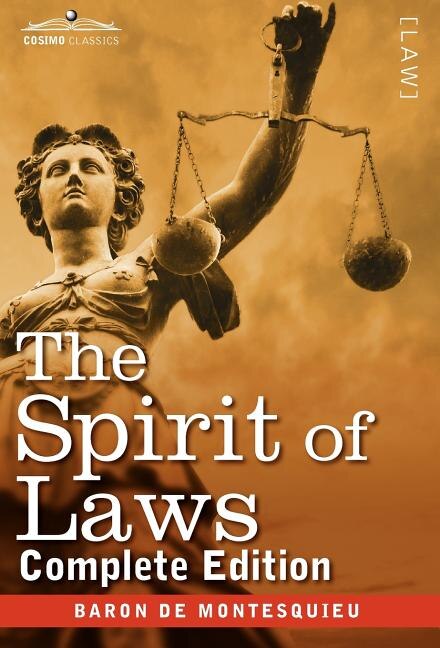 Front cover_The Spirit Of Laws