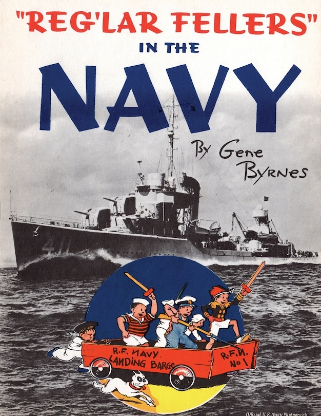 Front cover_Reg'lar Fellers in the Navy