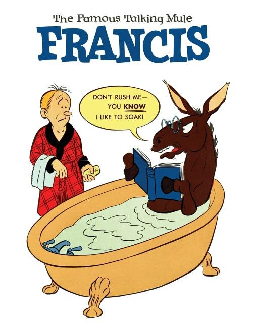 Front cover_Francis, the Famous Talking Mule (Dell Comic Reprint)