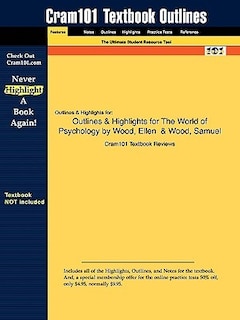 Outlines & Highlights For The World Of Psychology By Wood, Ellen  & Wood, Samuel