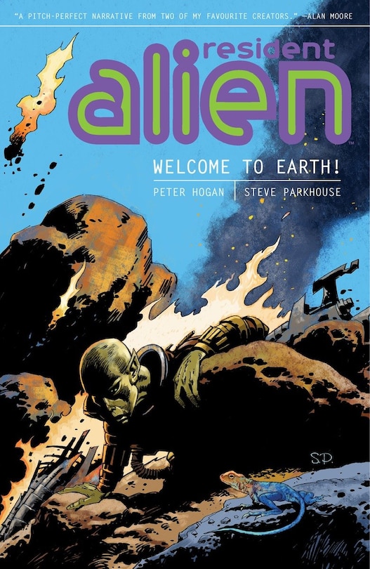 Front cover_Resident Alien Volume 1: Welcome To Earth!