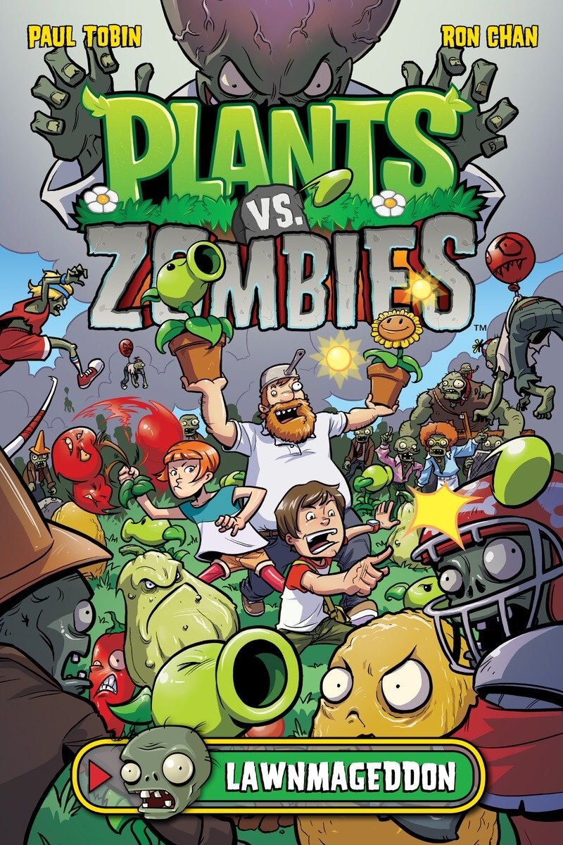 Plants Vs. Zombies Volume 1: Lawnmageddon Book By Paul Tobin