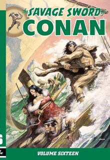 Front cover_Savage Sword Of Conan Volume 16