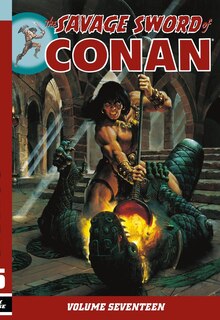 Front cover_Savage Sword Of Conan Volume 17
