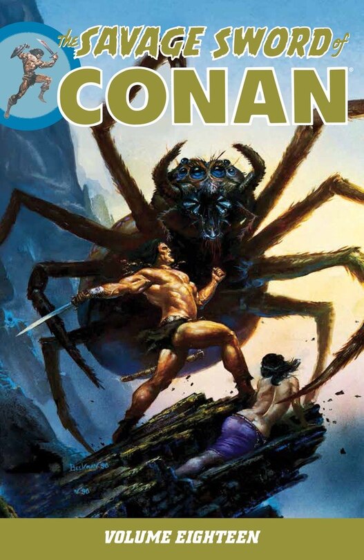 Front cover_Savage Sword Of Conan Volume 18
