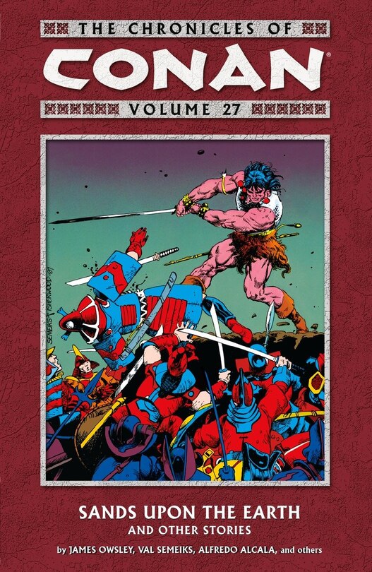 Couverture_The Chronicles Of Conan Volume 27: Sands Upon The Earth And Other Stories